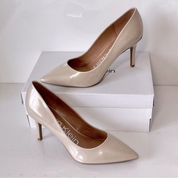 Calvin Klein Gayle Pointy Toe Slip-On Dress Pumps - Picture 1 of 6